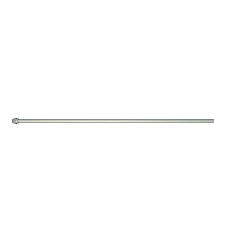 Newport Brass 3/8" X 20" Rigid Supply Tube, Bull Nose in Antique Nickel 432-15A
